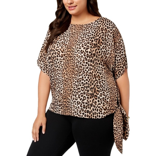 michael kors side tie top
