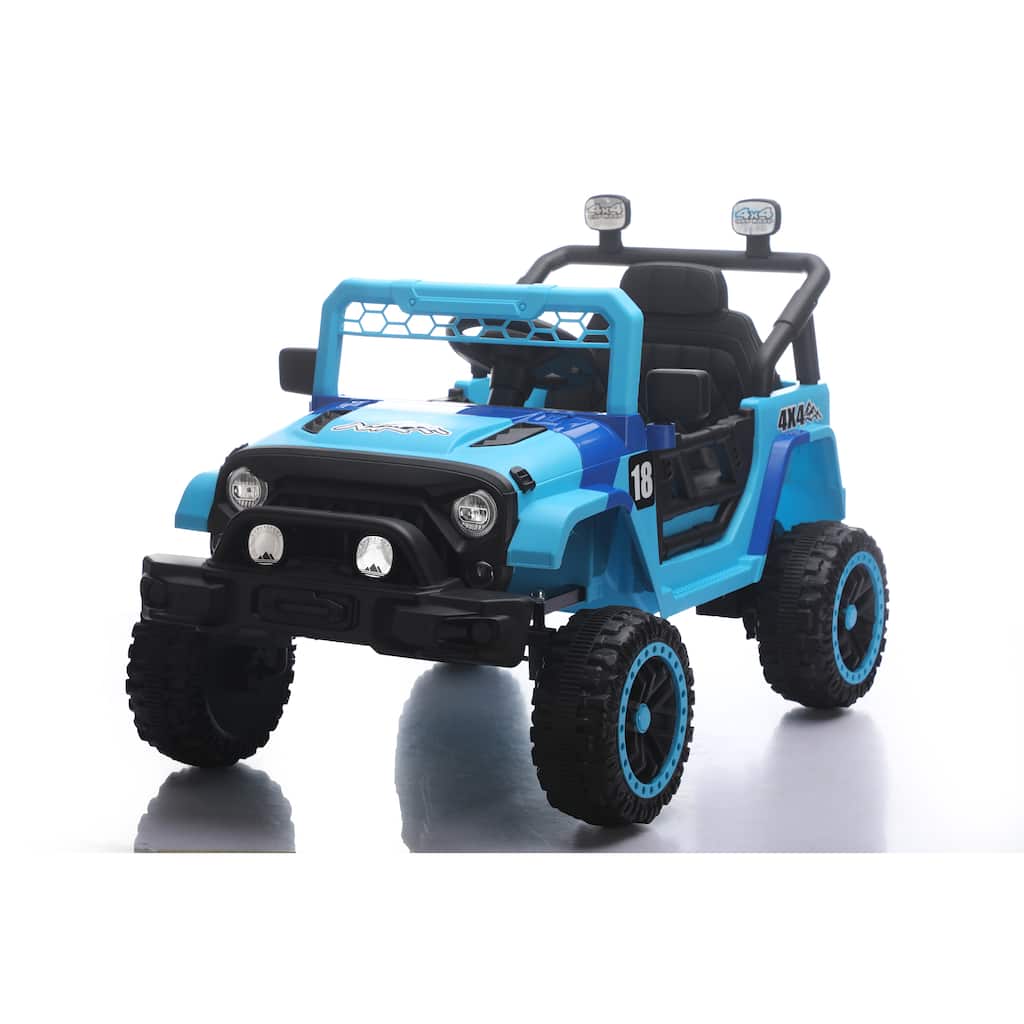 Ride-On Car for Ages 3-5 - Blue