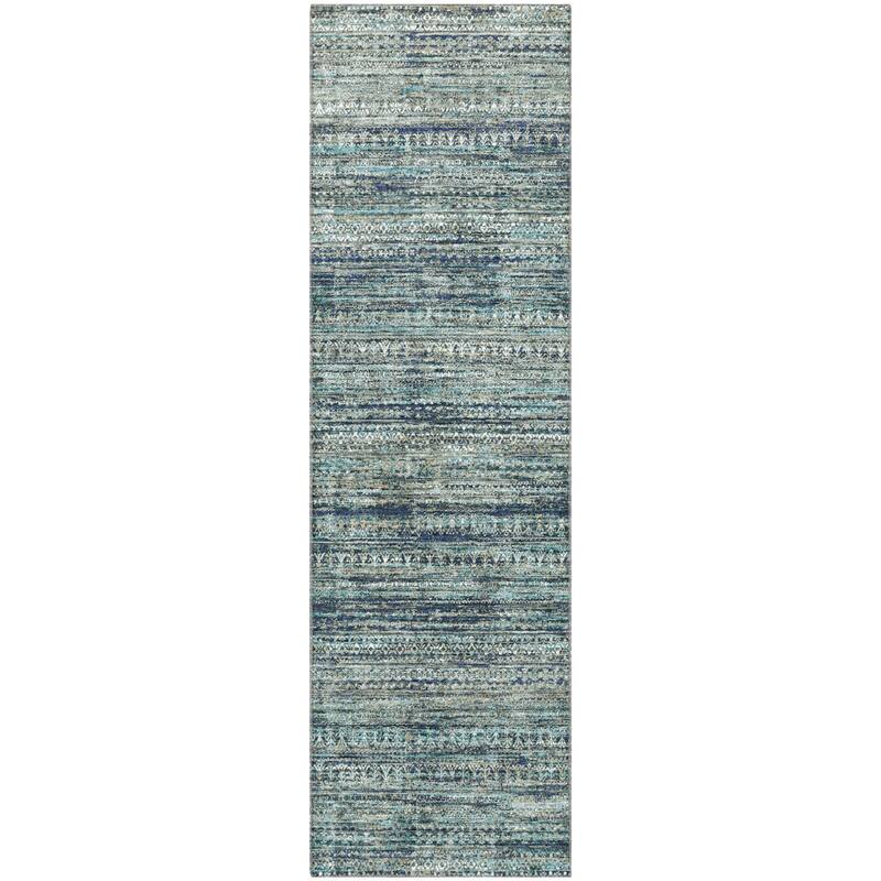 Premium Washable Super Soft Ombre Stripes Mayfield Rug