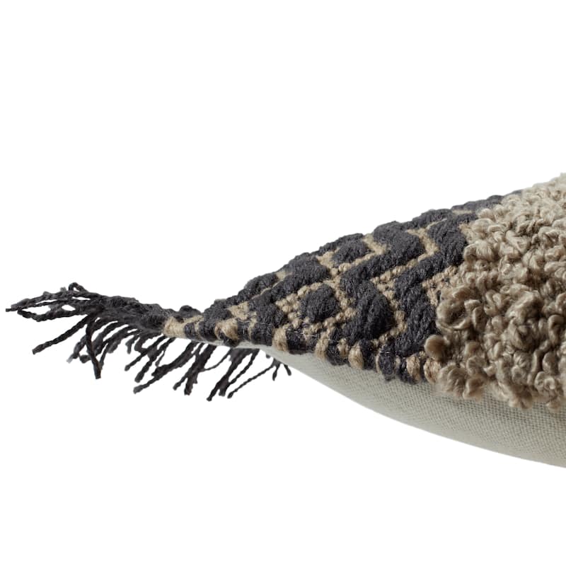 Edenfield Geometric Indoor/ Outdoor Lumbar Pillow