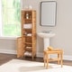 preview thumbnail 2 of 10, Bracken Bamboo Tall Cabinet