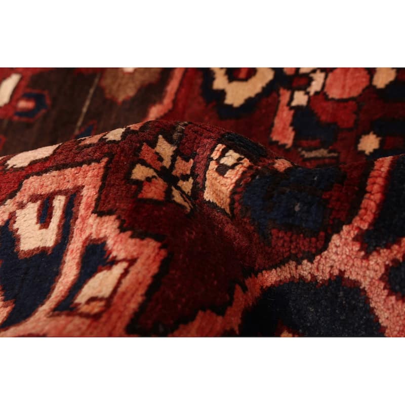 ECARPETGALLERY Hand-knotted Kayseri Vintage Red Wool Rug - 6'3 x 9'5