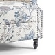 preview thumbnail 35 of 91, Linen Manual Upholstered Recliner with Wood Legs