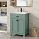 preview thumbnail 135 of 143, Modern Bathroom Vanity with Sink & Faucet Storage Cabinet Set