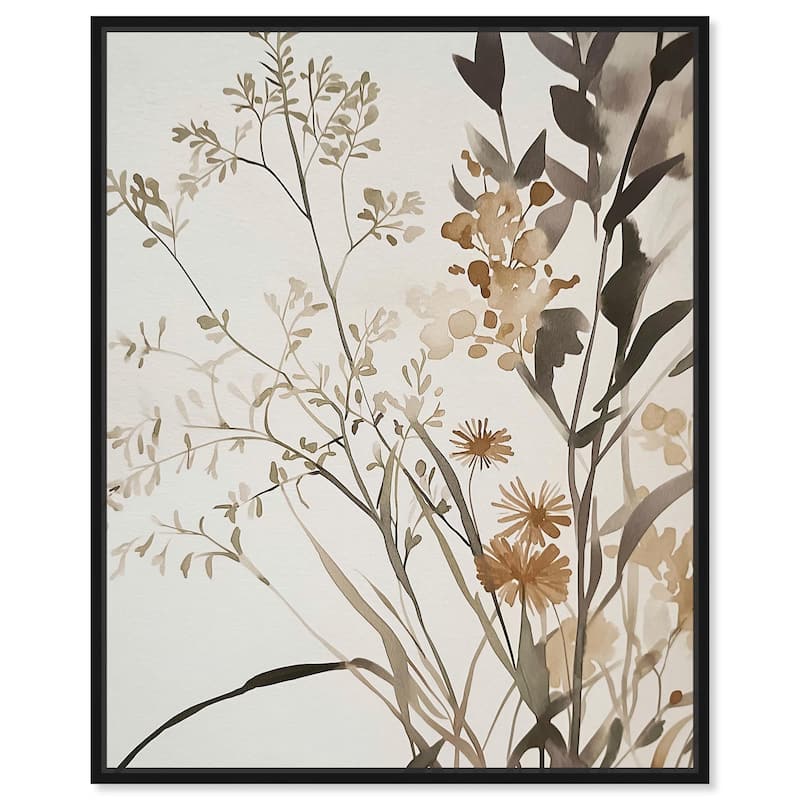 Meadow's Murmur I Canvas by Art Remedy - Black - 36" x 45"