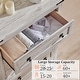 preview thumbnail 18 of 26, 48" Tall Farmhouse 5 Drawer Wood Dresser, Chest of Drawers for Bedroom
