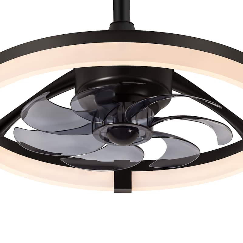 20"/23" Low Profile Dimmable Smart Ceiling Fan with Lights and Remote(6/7 ABS Blades)