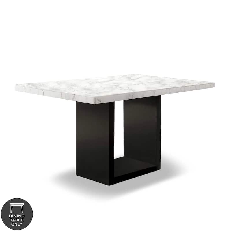 Cots Transitional Grey Solid Wood 7-Piece Counter Height Dining Set by Furniture of America