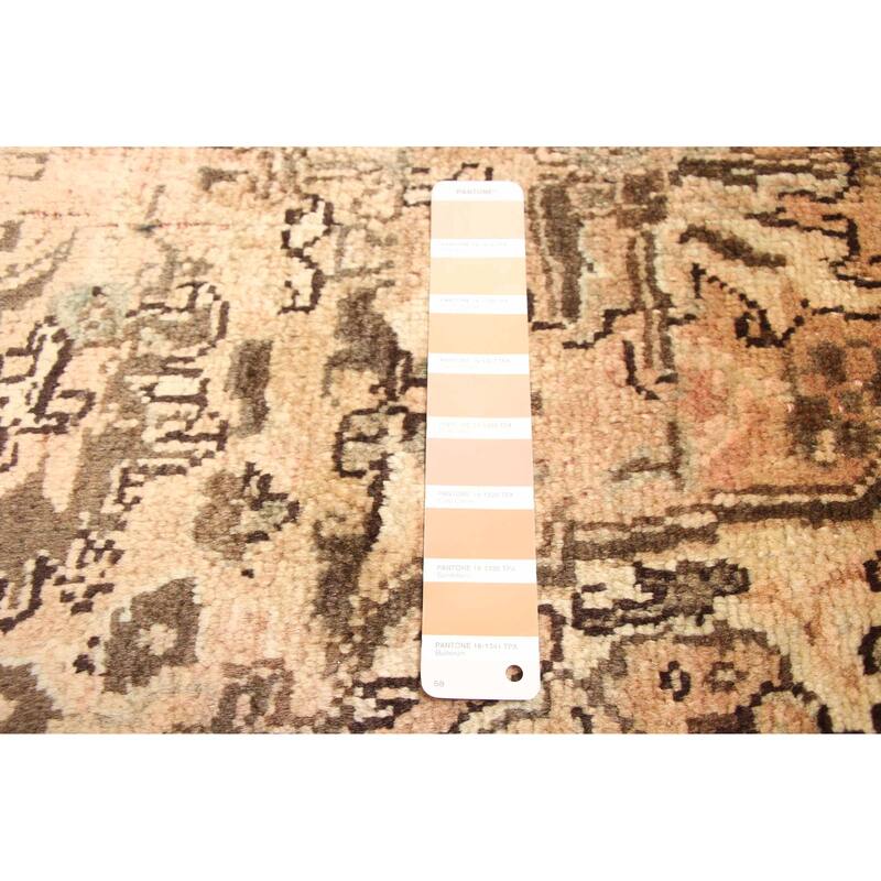 ECARPETGALLERY Hand-knotted Sarabi Light Copper Wool Rug - 7'7 x 10'3