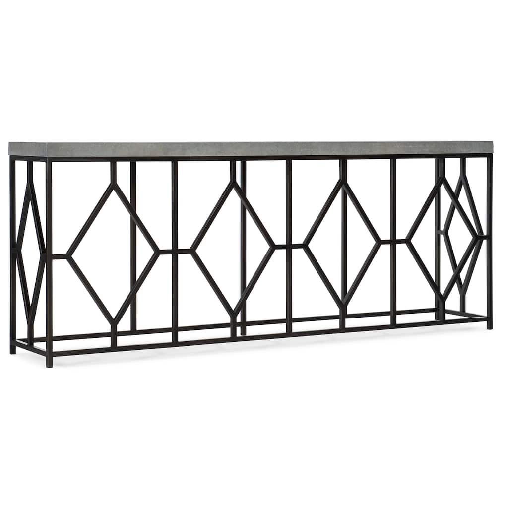 Hooker Furniture Ciao Bella 81" Wide Contemporary Farmhouse Faux