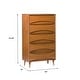 preview thumbnail 18 of 27, Walker Edison Mid-Century 5-Drawer Solid Wood Dresser