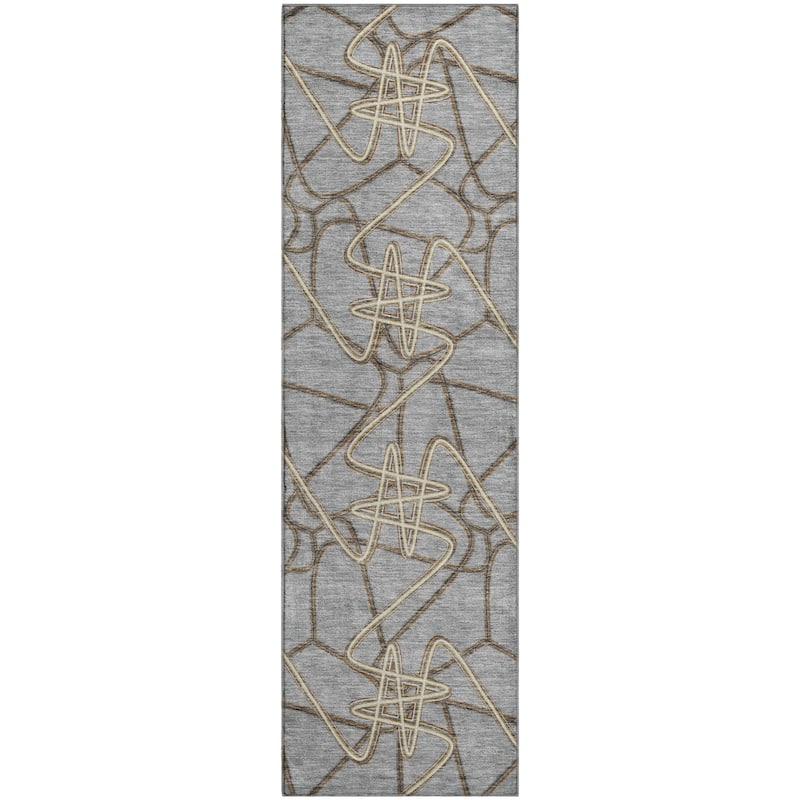 Premium Washable Super Soft Modern Maze Mayfield Rug