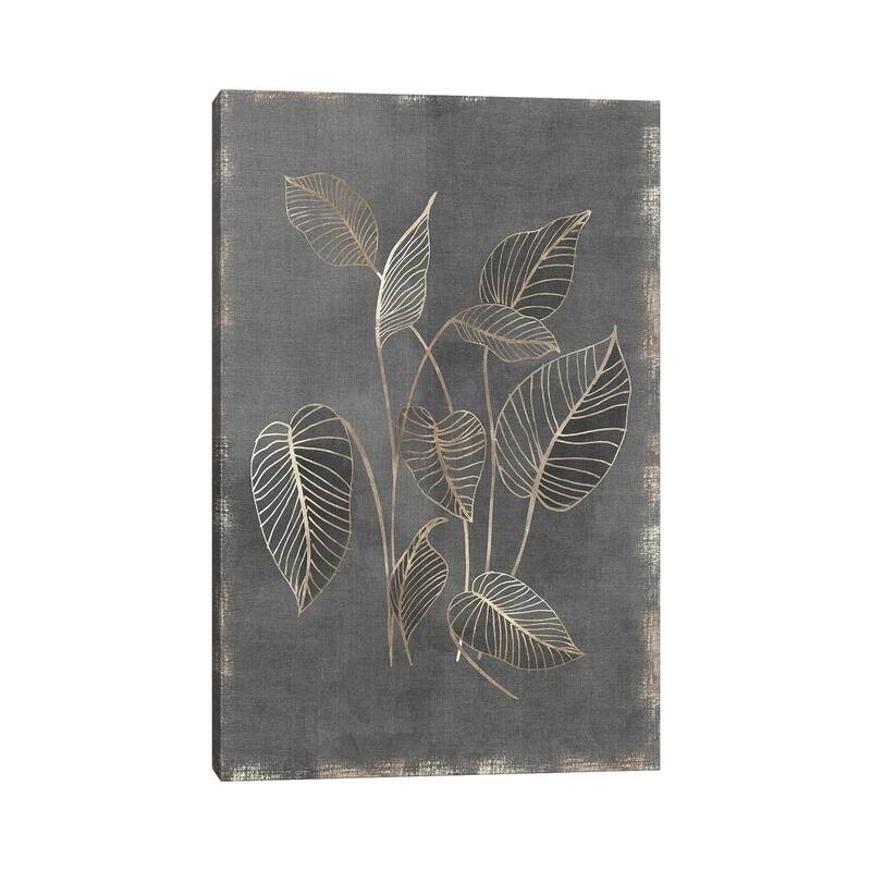 iCanvas "Gilded Botanical III" by Eva Watts Canvas Print