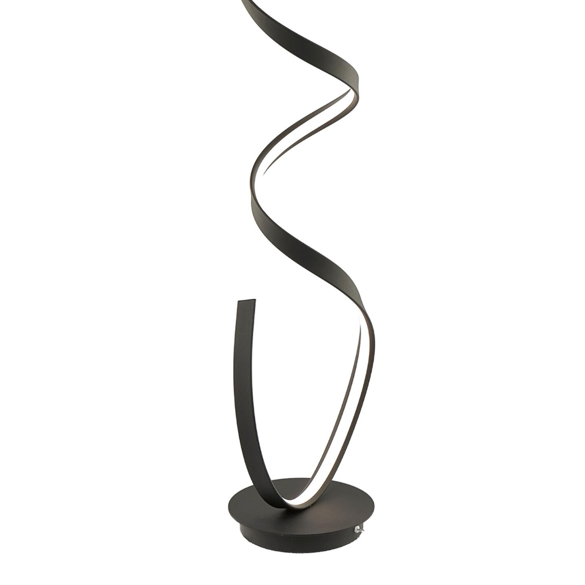 Finesse Decor Modern Spiral LED 61  Floor Lamp Dimmable Led Strip