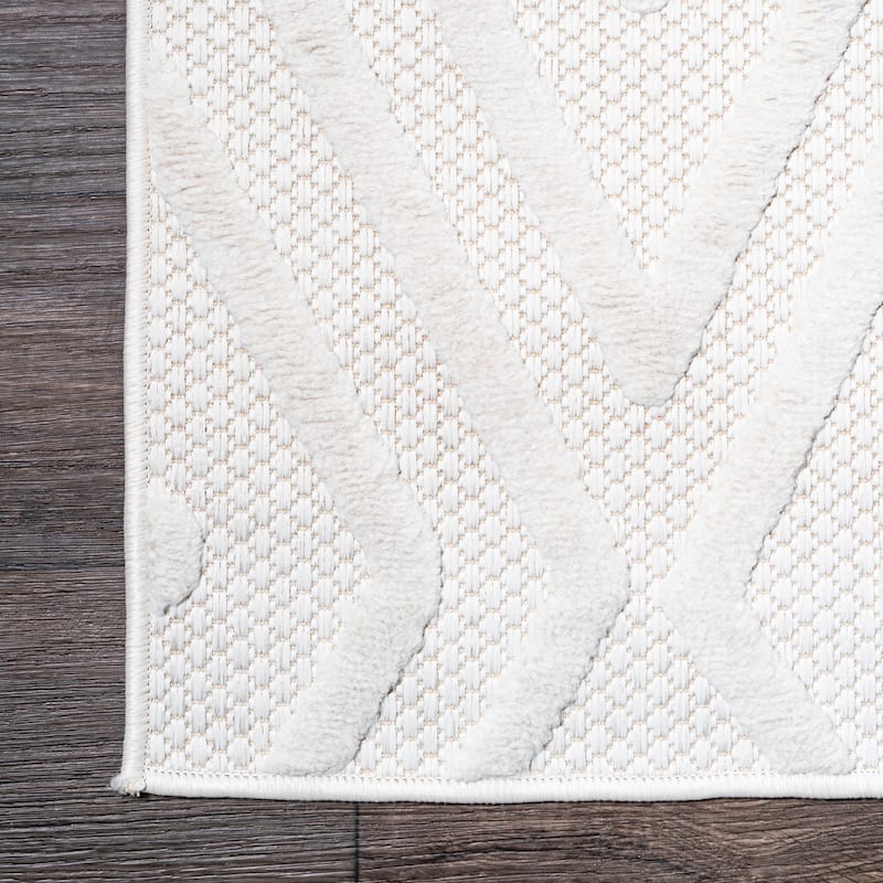 JONATHAN Y Salines Moroccan Diamond Indoor/Outdoor Area Rug