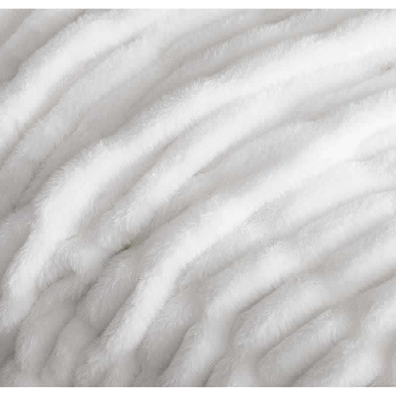 Nanshing Yoona Faux Fur Reversible Throw Blanket