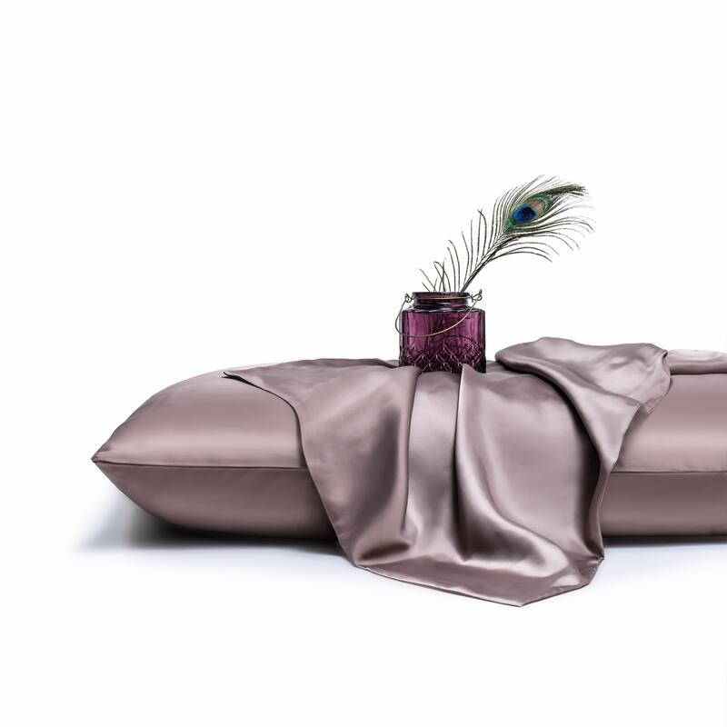 Wonderful 100% Pure Mulberry Silk Pillowcases - 2 Pack
