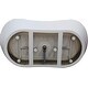 preview thumbnail 4 of 53, Vanity Art 71" X 32" White Acrylic Freestanding Air Bubble Soaking Bathtub with UPC Certified Overflow and Pop-up Drain