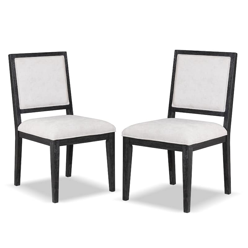 Furniture of America Durem Modern 7-Piece Extendable Solid Wood Dining Set