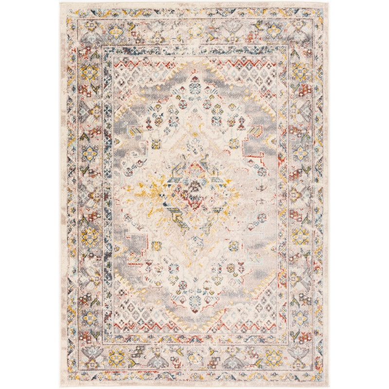 Artistic Weavers Elmas Traditional Persian Medallion Area Rug