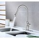 preview thumbnail 20 of 45, Ultra Faucets Euro Collection Single-Handle Kitchen Faucet With Pull-Down Spray