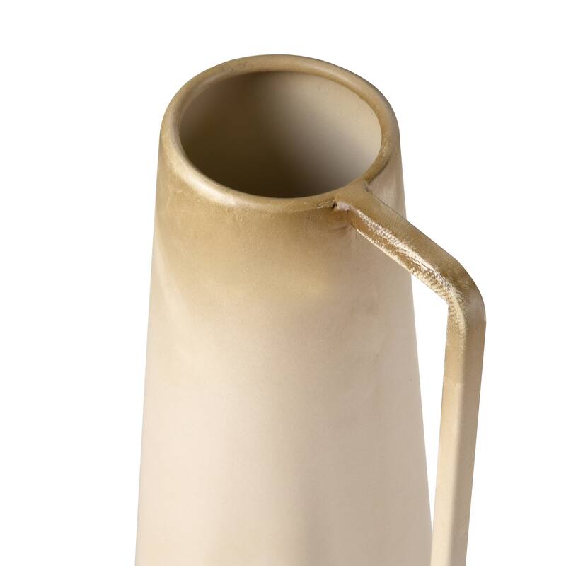 Elk Home Delia Burnt Ivory Metal 5 Inch Wide Bottle