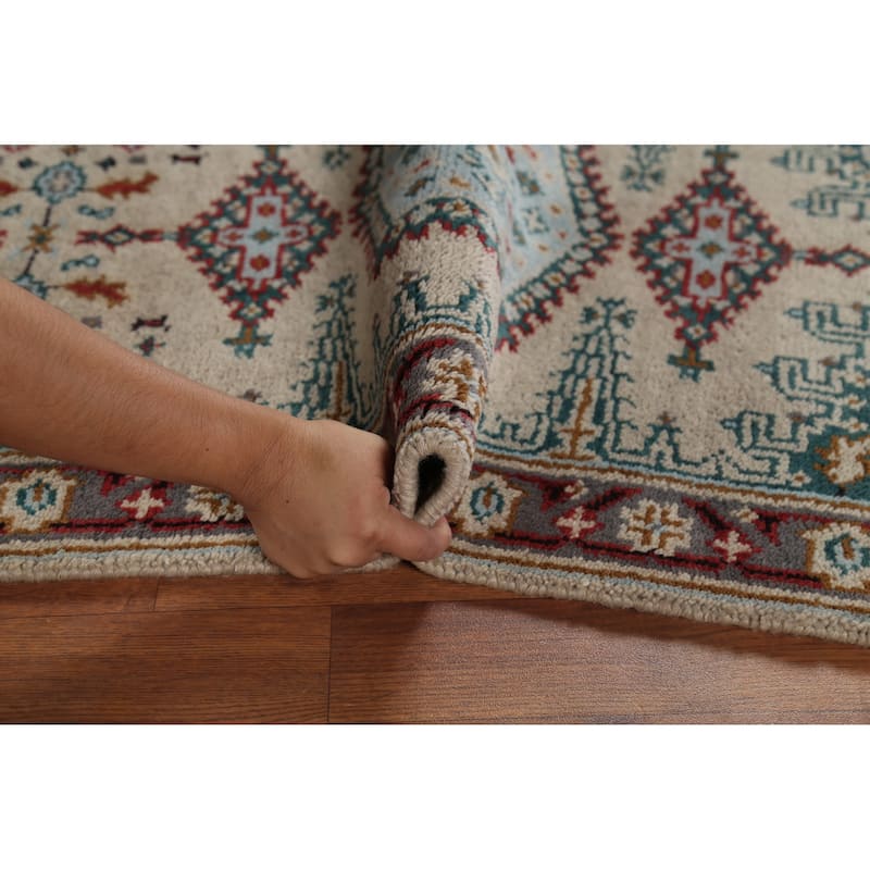 Viss Oriental Runner Rug Hand-Knotted Wool Carpet - 2'4"x 8'2"