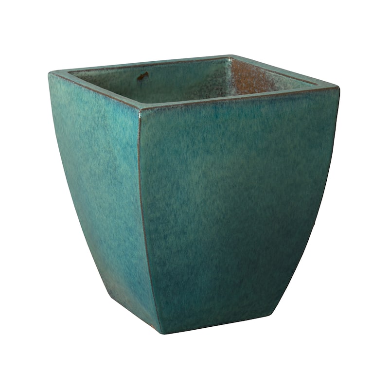 Lok Planter - 15" x 17" - Teal