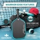 preview thumbnail 3 of 5, Diadem Warrior Edge Pickleball Paddle, 16mm Core, Teal