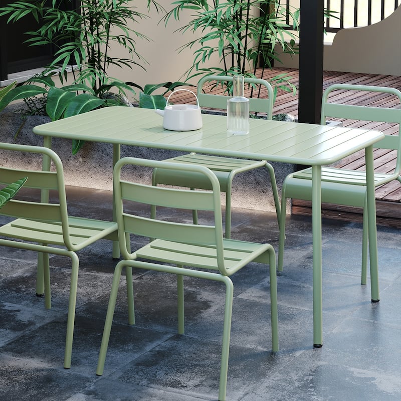 Sella long table outdoor dining table villa courtyard balcony table outdoor leisure table simple garden waterproof table