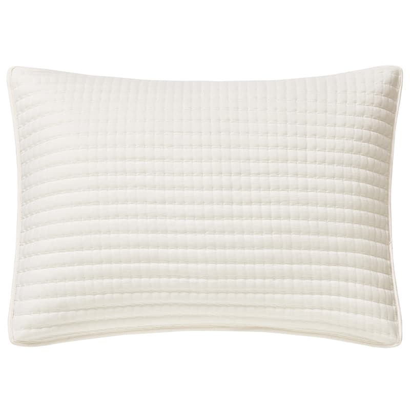Nanshing Cassidy 7 Piece Solid Color Waffle Quilt Set