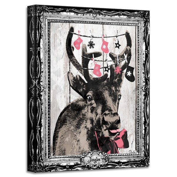 Ready2HangArt 'Jingles' Holiday Canvas Wall Art by Olivia Rose. Opens flyout.