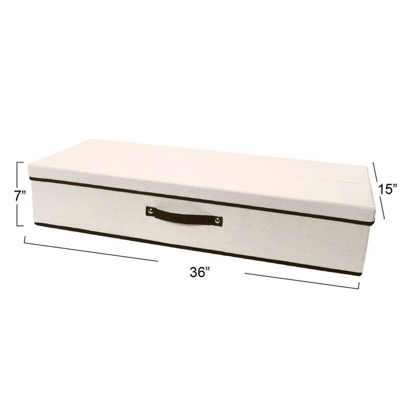 Household Essentials Gift Wrap Organizer with Lid - 36.4"L x 15.4"W x 7.3"H