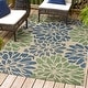 preview thumbnail 99 of 200, JONATHAN Y Floral Textured Weave Indoor/Outdoor Area Rug