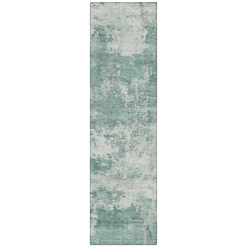 Machine Washable Indoor/ Outdoor Modern Jenna Chantille Rug