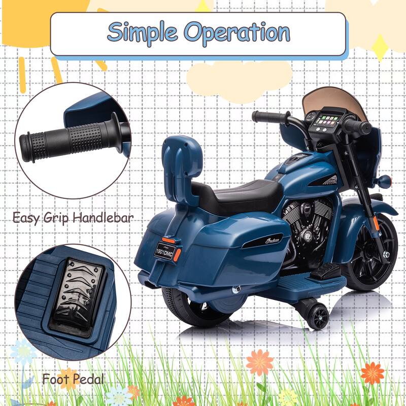 Ride on Motorcycle for Kids, for Toddler 1-3