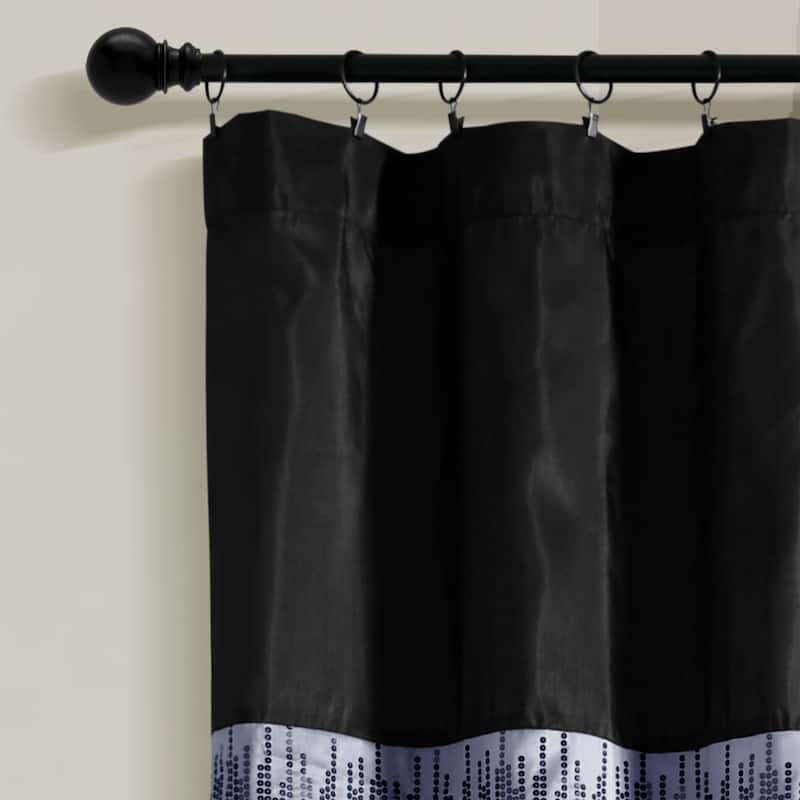 Lush Decor Night Sky Wide Width Single Curtain Panel (1Panel)