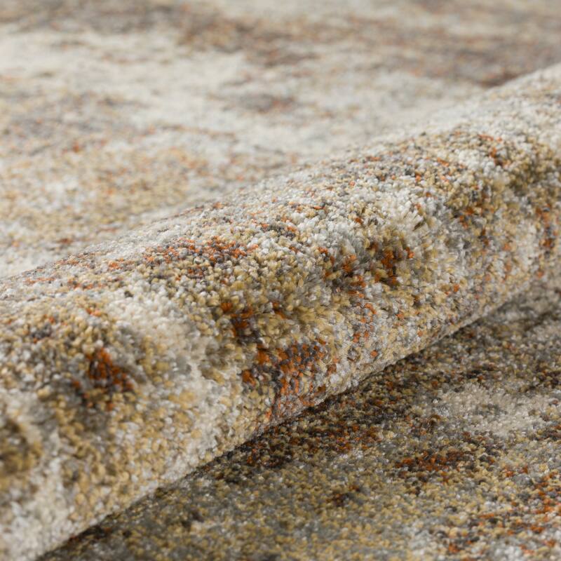 Addison Barkley Distressed Canyon Abstract Accent Rug