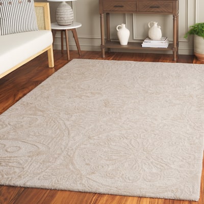 SAFAVIEH Handmade Abstract Calliope Contemporary Wool Rug