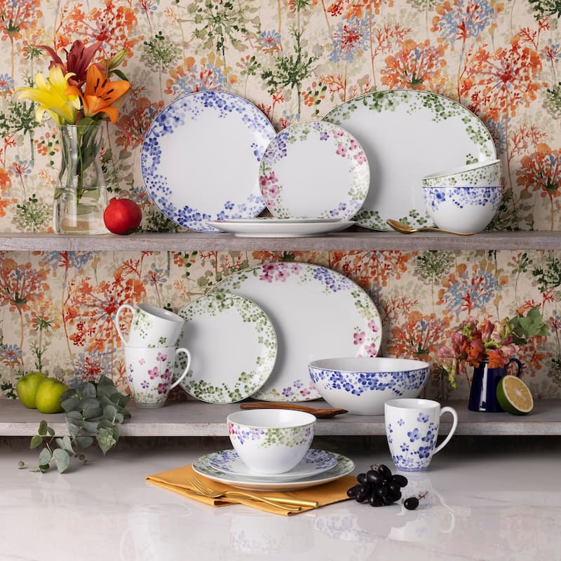 Noritake Bloomington Road Set Of 4 Cereal Bowls, 6", 29-1/2 Oz.