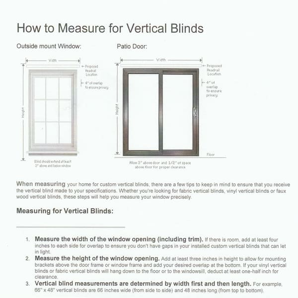 BlindDen Black Frost Textured Vinyl Vertical Blind, CORDLESS