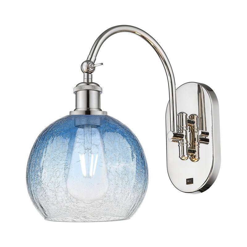 Innovations Lighting Endless Possibilities Ballston - Brookhaven Globe - 1 Light 8" Swiveling Sconce