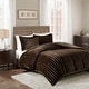 preview thumbnail 25 of 24, Madison Park York Faux Fur Comforter Mini Set