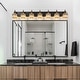 preview thumbnail 72 of 182, 2/3/4-Light Modern Bathroom Crystal Vanity Light Wall Sconces