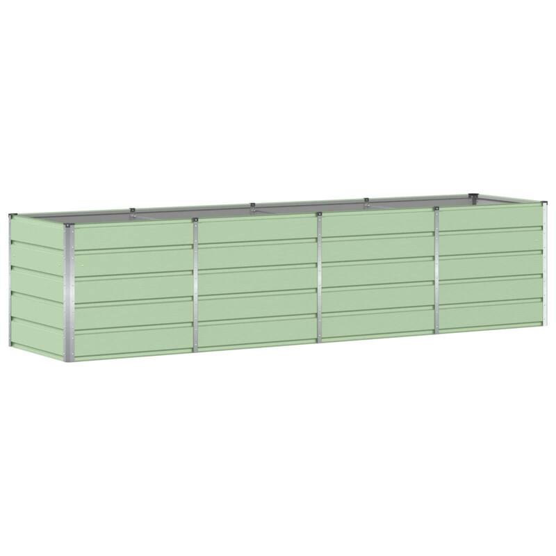 vidaXL Planter in Steel - 62.99 x 31.50 x 17.72
