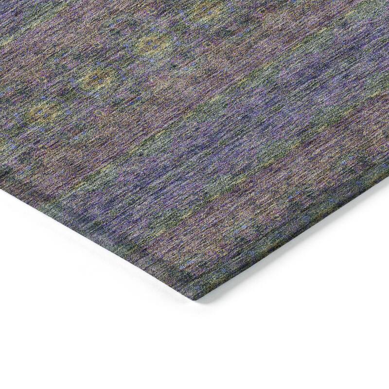 Machine Washable Indoor/ Outdoor Chantille Ombre Stripes Rug