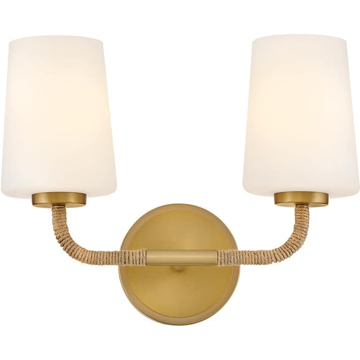 Lark 853452-NAT Kline 2 Light 14" Wide Vanity Light