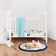preview thumbnail 2 of 0, Sweet Jojo Designs Blue and Green Dino Mod Dinosaur Collection Baby Tummy Time Playmat - Multi-Color