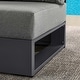 preview thumbnail 27 of 25, Tahoe Patio Aluminum Modular Armless Chair