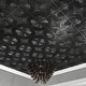 preview thumbnail 3 of 20, Art3d Drop Ceiling Tiles 24x24 (12-Pack, 48 Sq.ft), 3D Wainscoting Panels Glue Up 2x2 Black